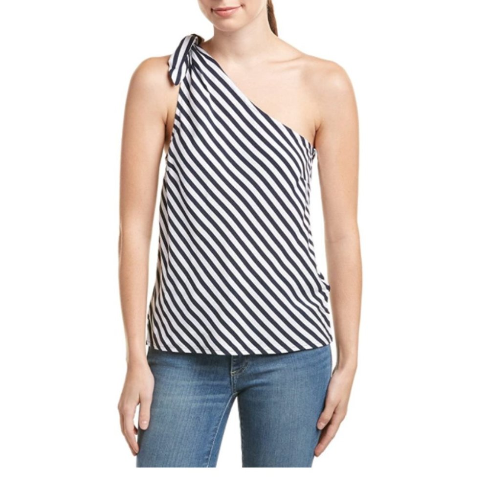 NWT Splendid Women's Vintage Whisper Pleated White Tank Top Size S $60 K281